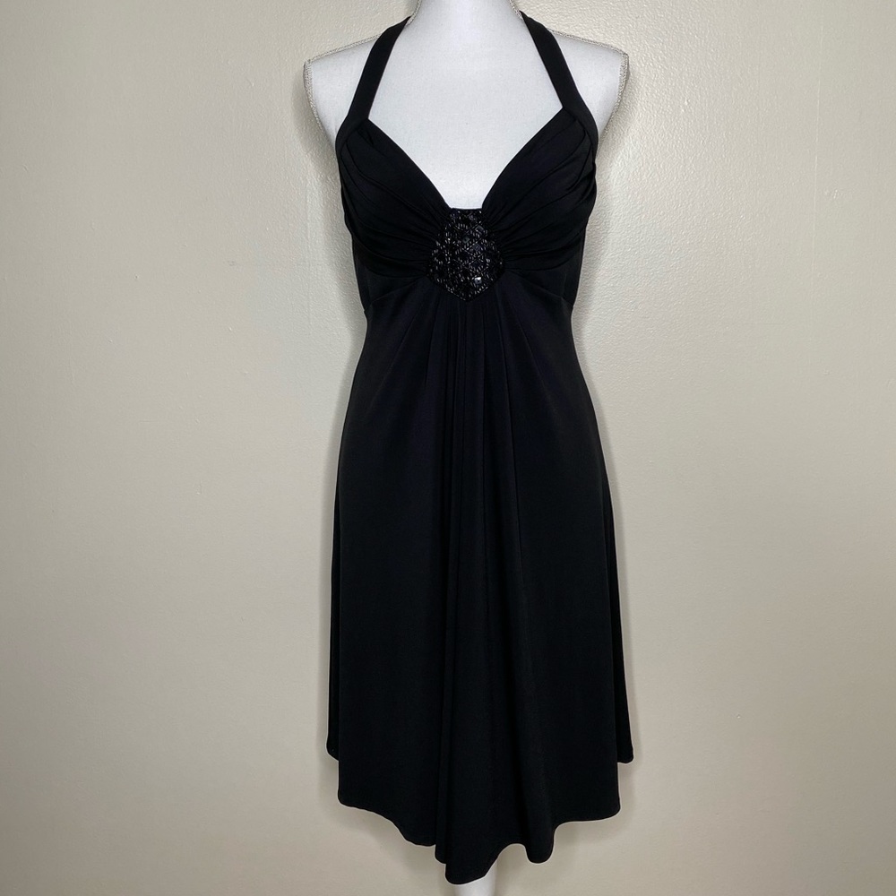 White House Black Market halter dress, size 8